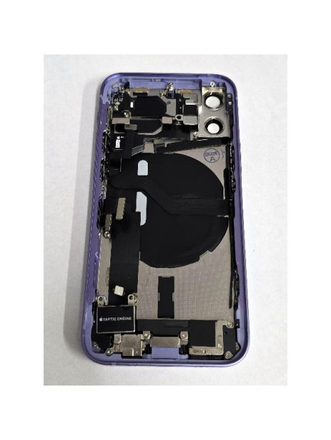 Tapa trasera o tapa bateria morada para iPhone 12 mini carcasa central y componentes Remanufacturada Grado A