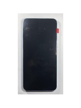 Pantalla para Oneplus Nord 5 5G mas tactil negro con marco azul calidad premium