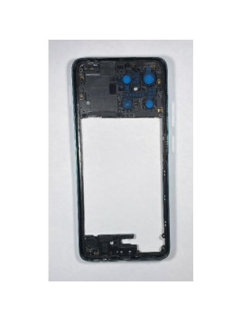 Carcasa o marco central azul para Motorola Moto G67 Power 5G