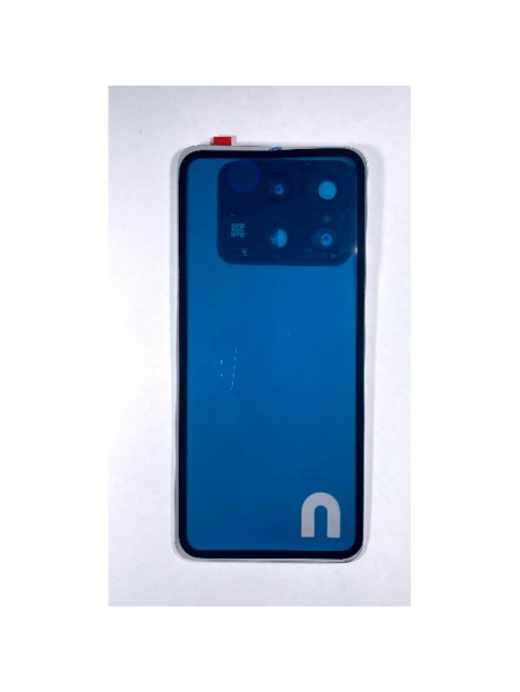 Tapa trasera o tapa bateria CSL azul para Xiaomi Poco F6 5G con cubierta de camara