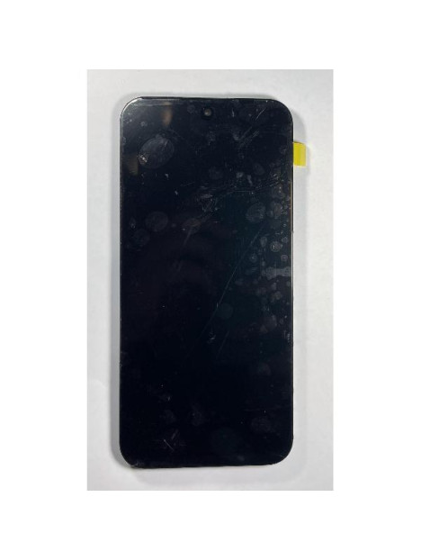 Pantalla para ZTE Blade V80 Pro mas tactil negro con marco negro calidad premium