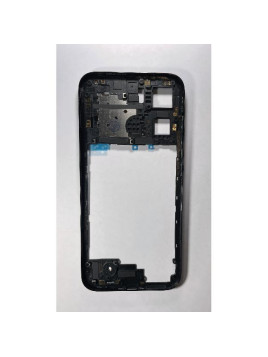 Carcasa o marco central negro para Motorola Moto G77