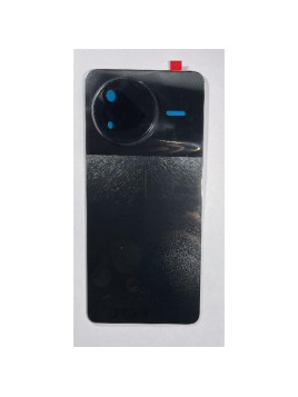 Tapa trasera o tapa bateria CSL negra para Xiaomi Poco F7 Pro 5G con cubierta de camara