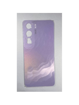 Tapa trasera o tapa bateria morada para Vivo V40 Lite 5G