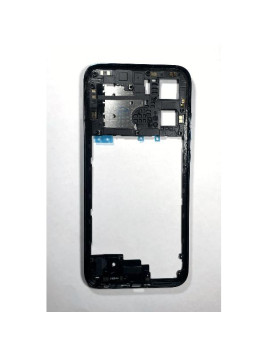 Carcasa o marco central verde para Motorola Moto G77