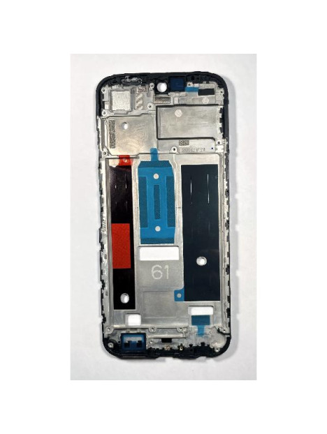 Carcasa o marco frontal negro para ZTE Blade V80 Pro