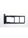 Soporte o bandeja sim negra para Doogee Fire 7 Ultra calidad premium