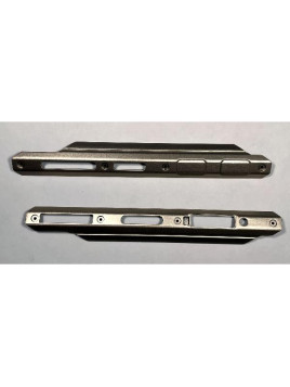 Set de 2 embellecedores dorados para Doogee Fire 7 Ultra calidad premium