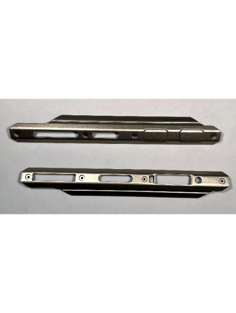 Set de 2 embellecedores dorados para Doogee Fire 7 Ultra calidad premium