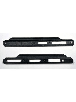 Set de 2 embellecedores dorados para Doogee Fire 7 Ultra calidad premium
