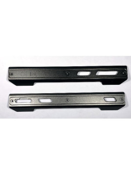 Set de 2 embellecedores grises para Ulefone RugKing 5 Pro 4G calidad premium