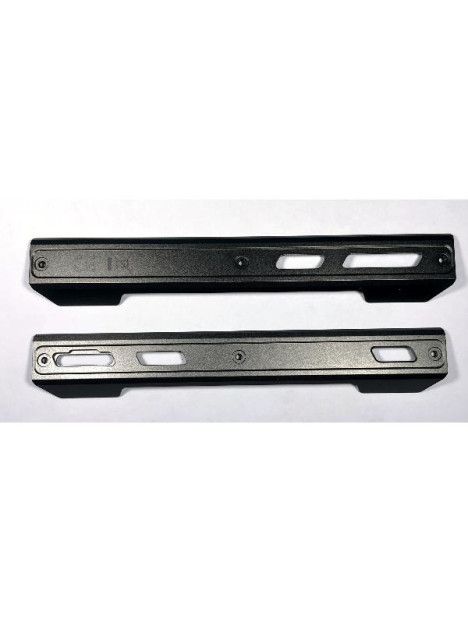Set de 2 embellecedores grises para Ulefone RugKing 5 Pro 4G calidad premium