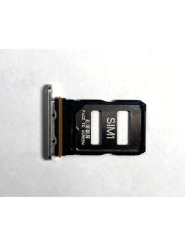 Soporte o bandeja sim dorada Dual sim para Xiaomi 15T Pro calidad premium