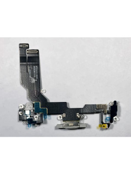 Flex puerto de carga blanco para iPhone 17e A3634 calidad premium