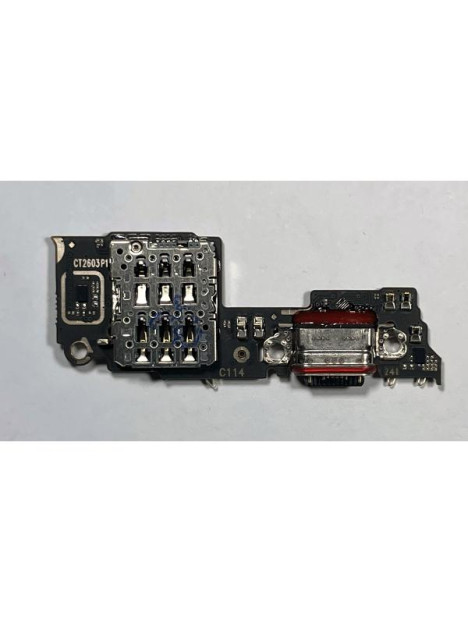 Placa de puerto de carga mas lector sim y microfono para Oppo Reno 15 5G calidad premium