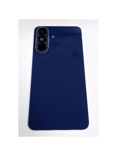 Tapa trasera o tapa bateria azul para Samsung Galaxy A57 5G con cubierta de camara