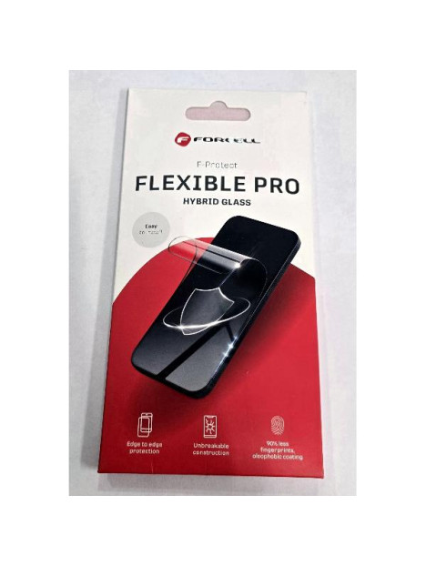 Protector híbrido negro Forcell 5D flexible para iPhone 17 Air