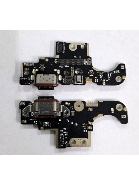 Placa de puerto de carga mas microfono para Motorola Moto G86 5G Moto G86 Power 5G compatible