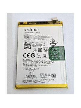 Bateria BLP911 5000mAh para Realme 9 Pro RMX3471 9i RMX3491 V25 4200013 Service Pack