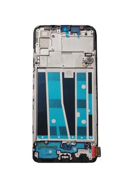 Pantalla LCD para OPPO A91 / Reno 3 mas tactil negro mas marco plata calidad premium