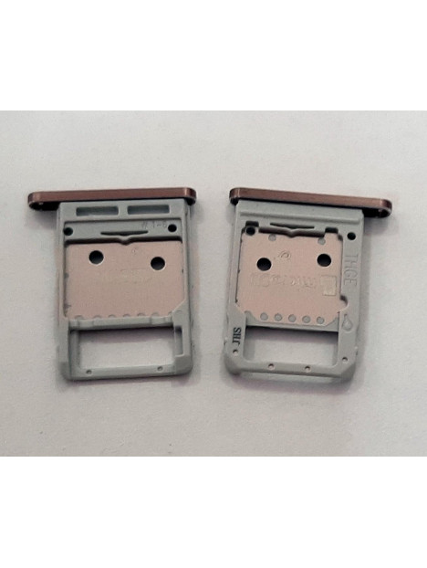 Soporte o bandeja sim dorada para Samsung Galaxy Tab S7 T870 T875 calidad premium