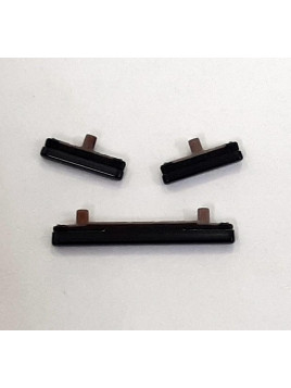 Set 3 botones negros para Samsung Galaxy Note 8 SM-N950F calidad premium