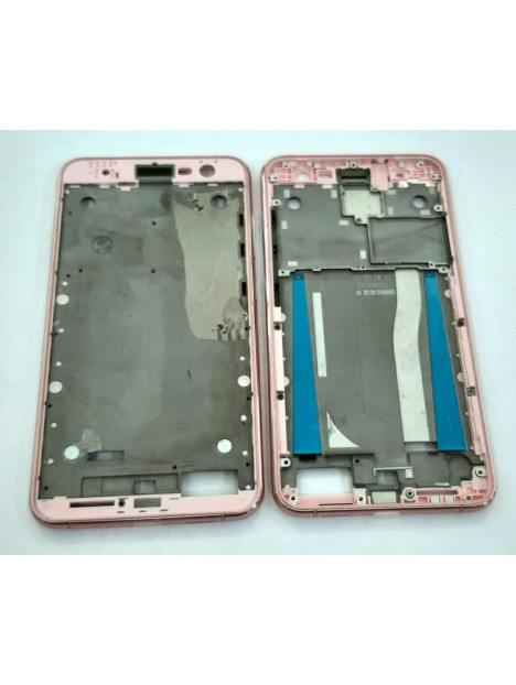 Carcasa central o marco rosa para Asus ZenFone 3 ZE520KL calidad premium
