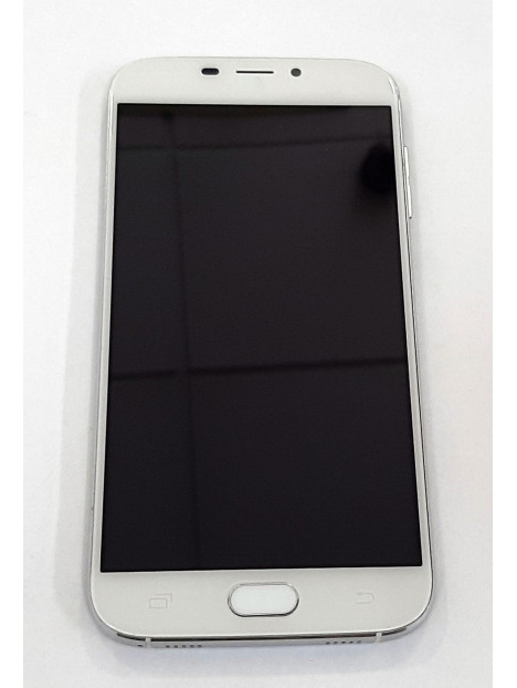 Pantalla lcd para Doogee X9 mas tactil blanco mas marco plata calidad premium