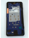 Carcasa central o marco azul para Xiaomi Black Shark 4 calidad premium