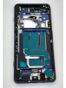 Carcasa central o marco azul para Xiaomi Black Shark 4 calidad premium