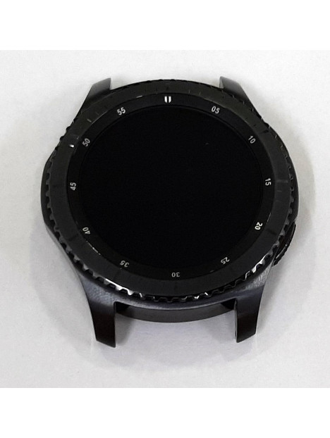 Pantalla lcd para Samsung Galaxy Gear S3 R760 R765 mas tactil negro mas marco negro calidad premium