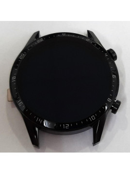 Pantalla lcd para Huawei Watch GT2 LTM-B19 46mm mas tactil negro mas marco negro calidad premium