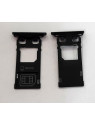 Soporte o bandeja sim negra para Sony Xperia 5 II calidad premium