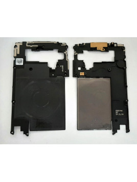 Carcasa sujecion mas antena NFC para LG G8 ThinQ LM-G820N LM-G8200QM LM-G820V calidad premium