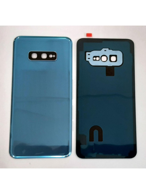 Tapa trasera o tapa bateria azul para Samsung Galaxy S10e G970F sm-g970fg mas cubierta camara