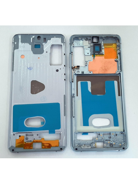 Carcasa central o marco azul para Samsung Galaxy s20 plus g986 s20 plus 5g Calidad Premium