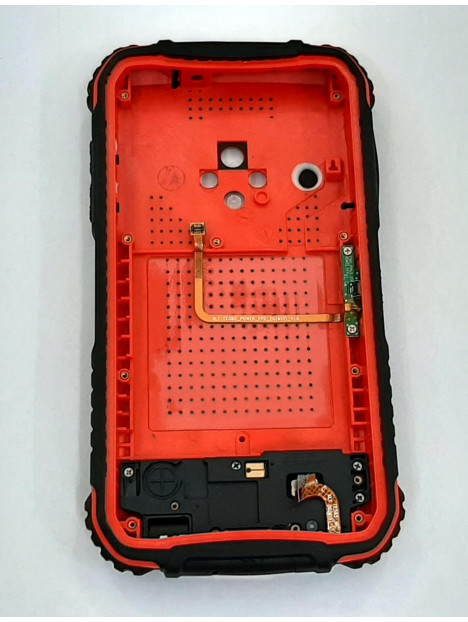 Tapa trasera o tapa bateria roja para Doogee S35 Pro