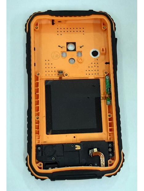 Tapa trasera o tapa bateria naranja para Doogee S35 Pro