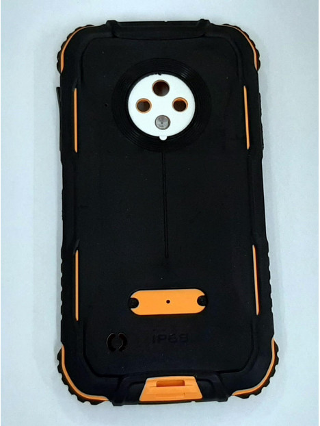 Tapa trasera o tapa bateria naranja para Doogee S35 Pro