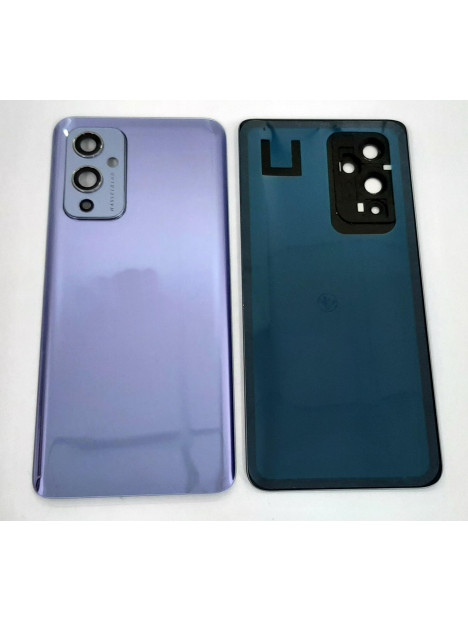 Tapa trasera o tapa bateria purpura para Oneplus 9 mas cubierta camara