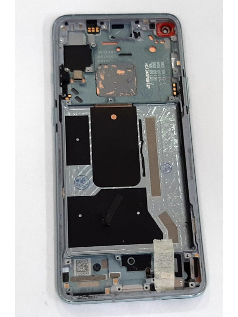 Pantalla lcd para Oneplus 8T mas tactil negro mas marco plata calidad premium