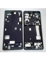 Carcasa central o marco negro para Motorola Moto Edge calidad premium