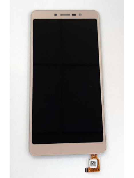 Pantalla lcd para Wiko Tommy 3 mas tactil dorado calidad premium