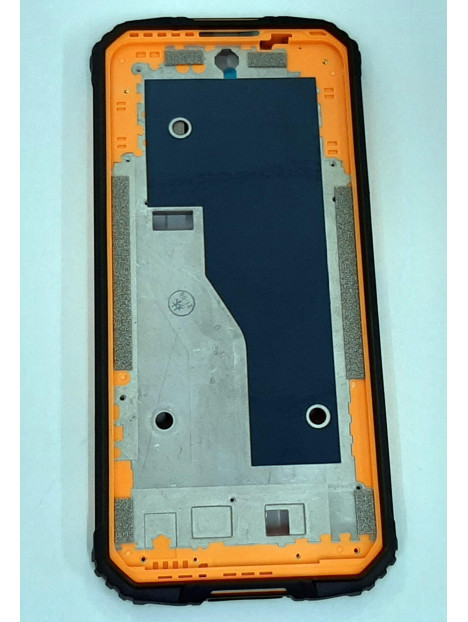 Carcasa central o marco naranja para Oukitel WP10 calidad premium