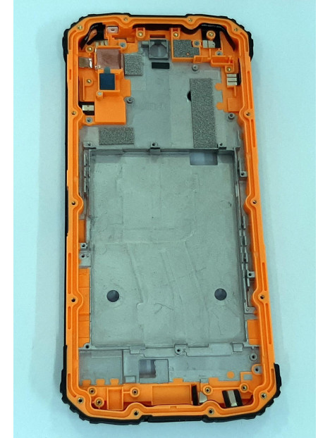 Carcasa central o marco naranja para Oukitel WP10 calidad premium