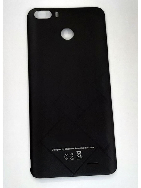 Tapa trasera o tapa bateria negra para Blackview S6