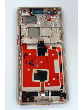 Pantalla lcd para Huawei Mate 40 Pro NOH-AN00 NOH-NX9 mas tactil negro mas marco dorado calidad premium