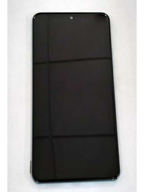 Pantalla lcd para Xiaomi MI 11I mas tactil negro mas marco azul calidad premium