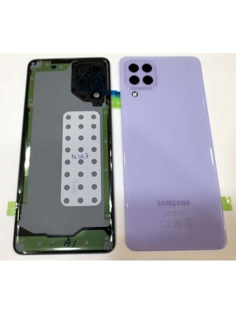 Tapa trasera o tapa de bateria violeta GH82-25959C para Samsung Galaxy A225F A22 5G Service Pack Premium