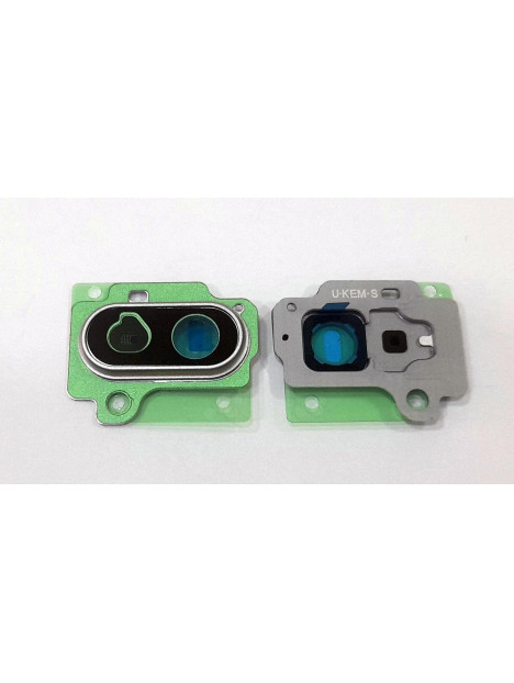 Marco + lente camara plata Samsung Galaxy TAB S7 FE SM-T730 SM-T736B GH98-46621B Service Pack Premium